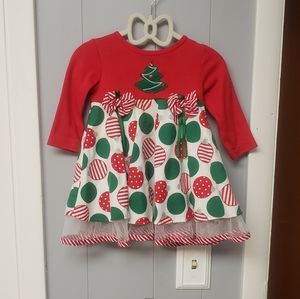 12 months old Christmas dress